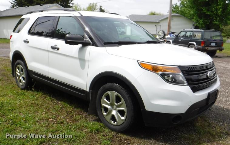 image for item J5696 2013 Ford Explorer Police Interceptor SUV