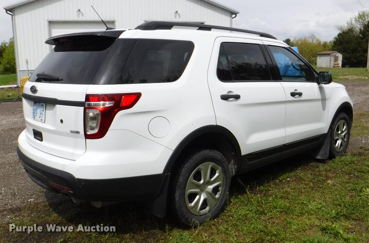 image for item J5696 2013 Ford Explorer Police Interceptor SUV