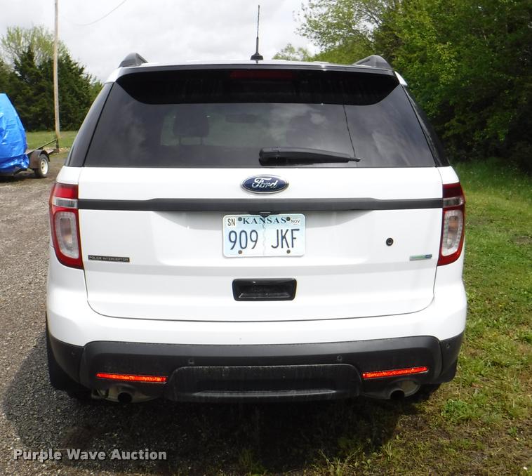 image for item J5696 2013 Ford Explorer Police Interceptor SUV