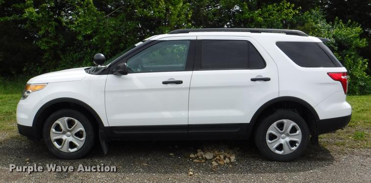 image for item J5696 2013 Ford Explorer Police Interceptor SUV