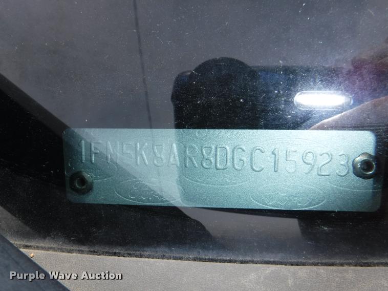 image for item J5696 2013 Ford Explorer Police Interceptor SUV