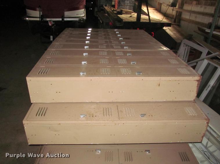 image for item K4778 Approximately 53 metal locker units