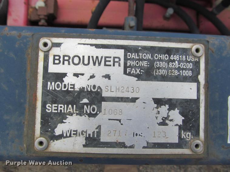 image for item K4849 Brouwer SLH2430 big roll sod installer