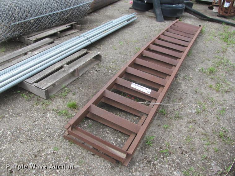 image for item K4851 (2) steel trailer ramps