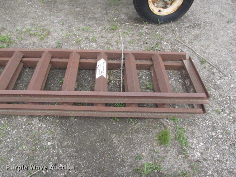 image for item K4851 (2) steel trailer ramps