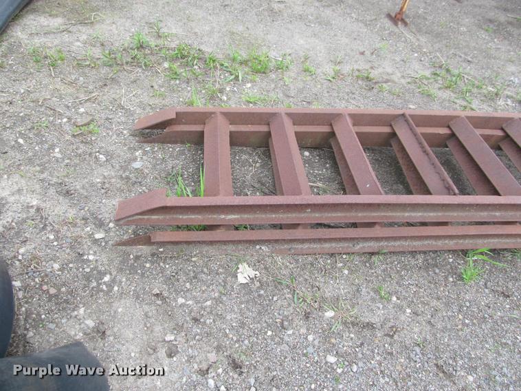 image for item K4851 (2) steel trailer ramps