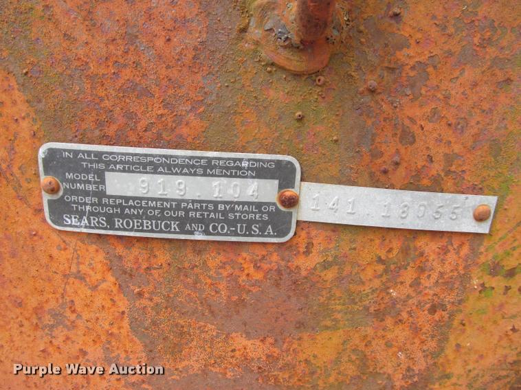 image for item K4853 Sears Roebuck grain hammer mill