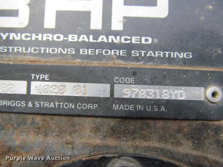 image for item K4856 (2) lawn mowers