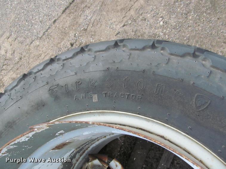 image for item K4873 (2) Firestone 13.6-28 tires