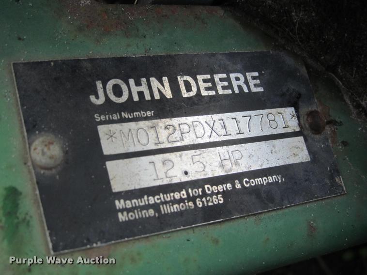 image for item K4875 (2) lawn mower