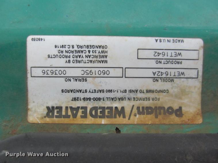 image for item K4875 (2) lawn mower