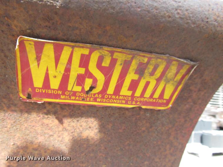 image for item K4879 Western snow plow