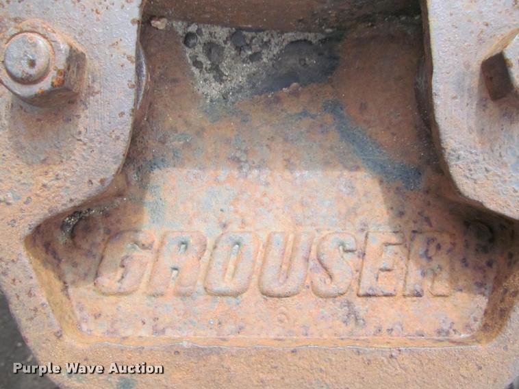 image for item K4897 Grouser steel skid steer tracks