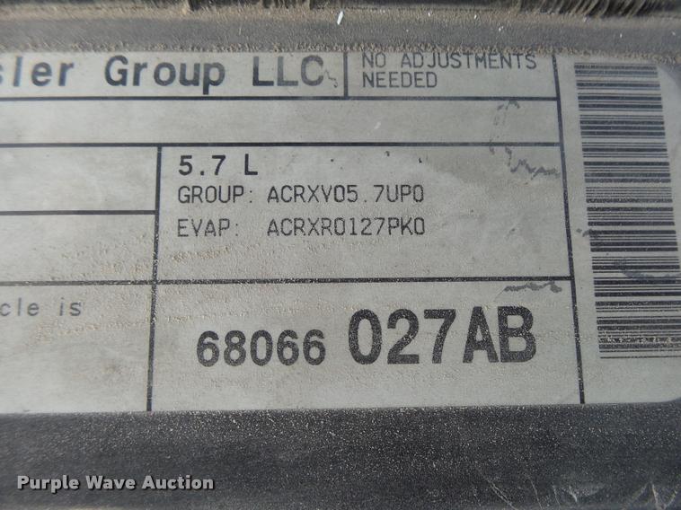 image for item K5800 2010 Dodge Charger