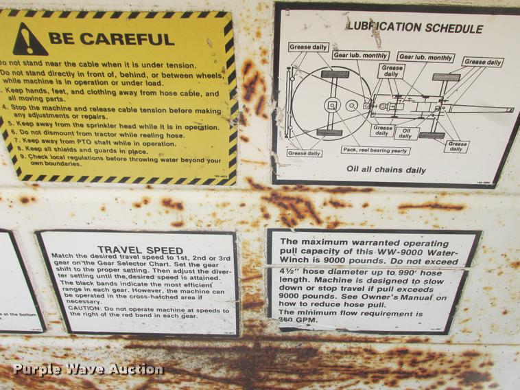 image for item K6126 Water winch irrigation gun