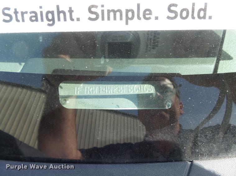 image for item K7657 2008 Ford F150 XL SuperCrew pickup truck