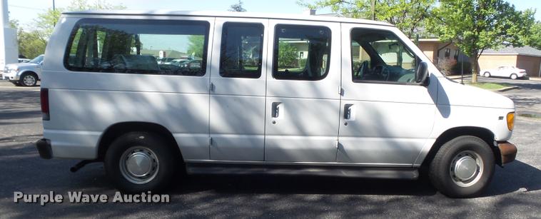 image for item K7666 2002 Ford Econoline E150 XL handicap accessible van