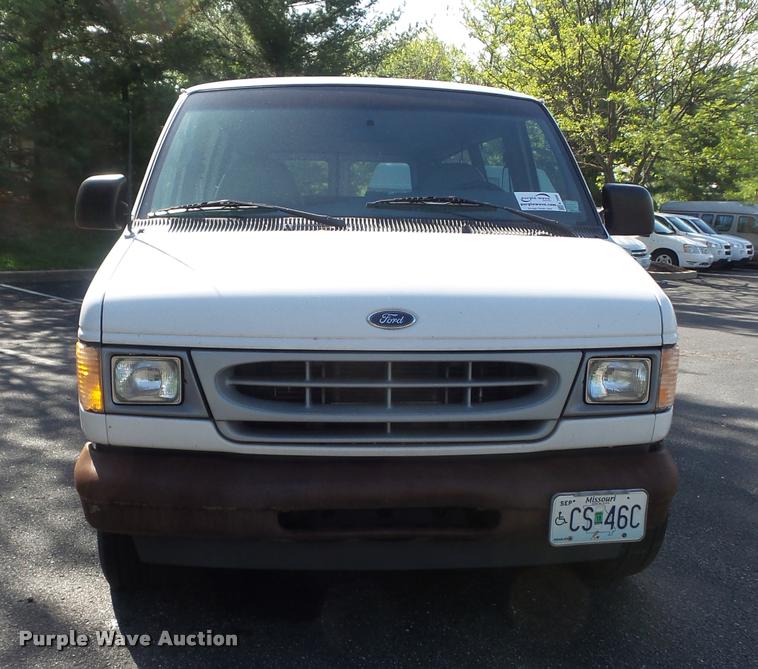 image for item K7666 2002 Ford Econoline E150 XL handicap accessible van