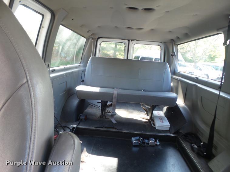 image for item K7666 2002 Ford Econoline E150 XL handicap accessible van