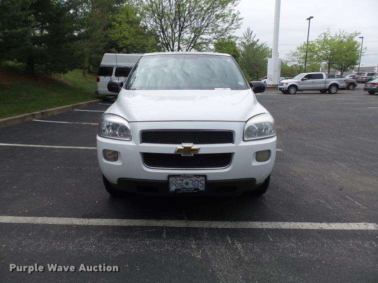 image for item K7670 2008 Chevrolet Uplander handicap accessible van