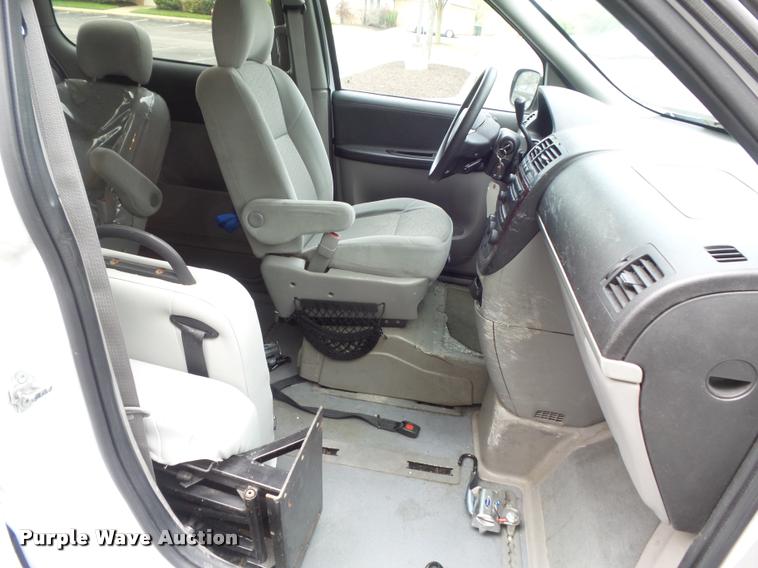 image for item K7670 2008 Chevrolet Uplander handicap accessible van