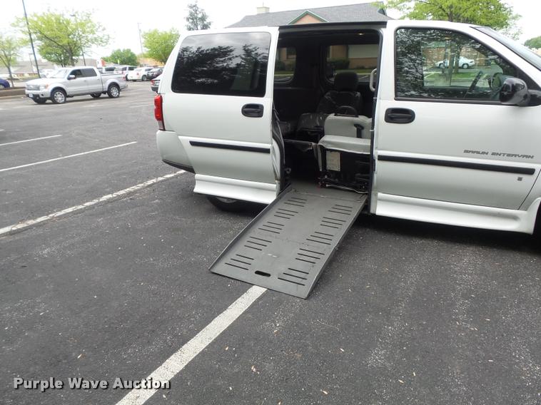 image for item K7670 2008 Chevrolet Uplander handicap accessible van