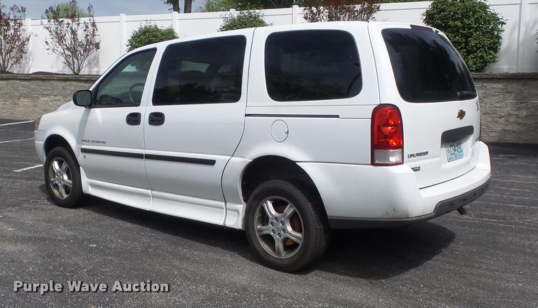 image for item K7671 2008 Chevrolet Uplander handicap accessible van