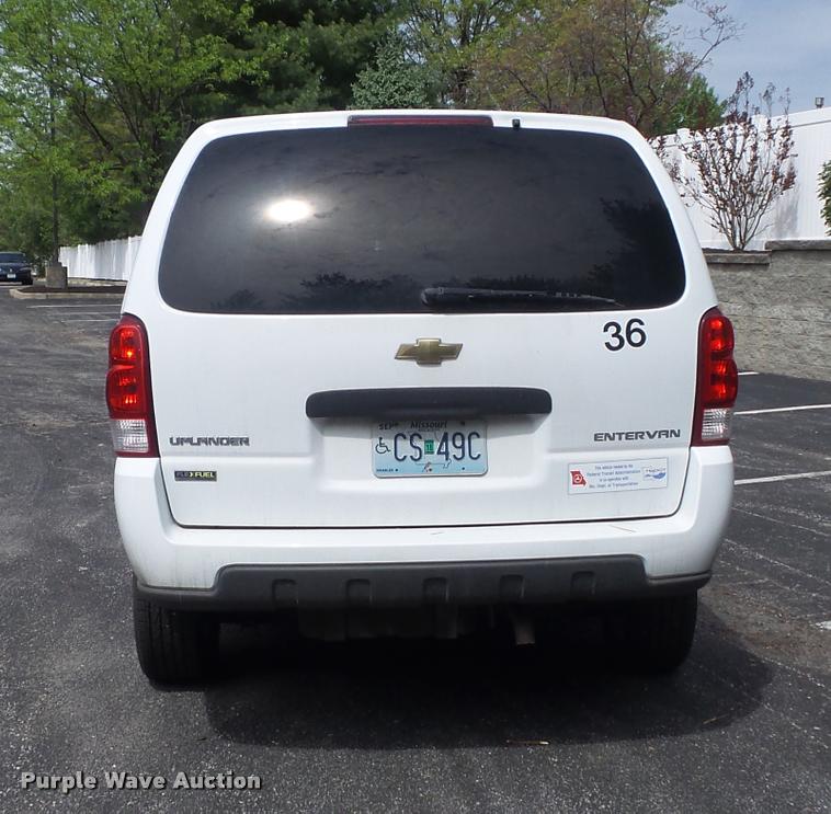 image for item K7671 2008 Chevrolet Uplander handicap accessible van
