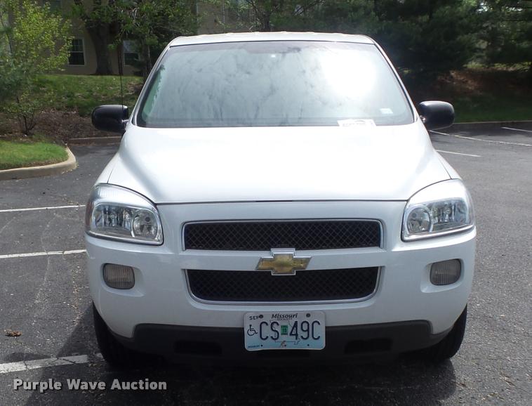 image for item K7671 2008 Chevrolet Uplander handicap accessible van