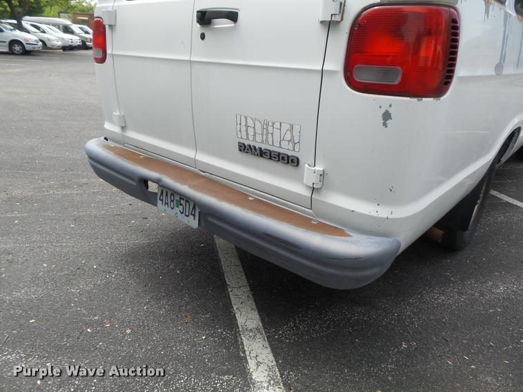 image for item K7674 2000 Dodge Ram 3500 handicap accessible van