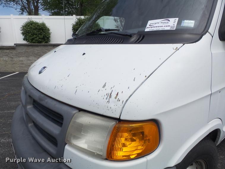 image for item K7674 2000 Dodge Ram 3500 handicap accessible van