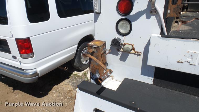 image for item L2369 Auto Crane steel utility bed with crane