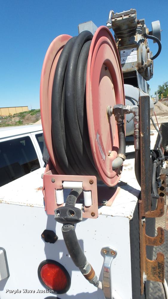 image for item L2369 Auto Crane steel utility bed with crane