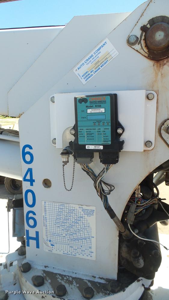 image for item L2369 Auto Crane steel utility bed with crane