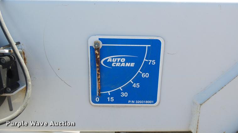 image for item L2369 Auto Crane steel utility bed with crane