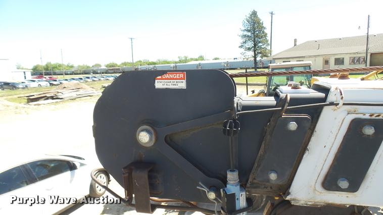 image for item L2369 Auto Crane steel utility bed with crane