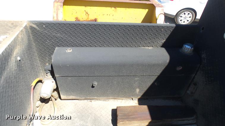 image for item L2369 Auto Crane steel utility bed with crane