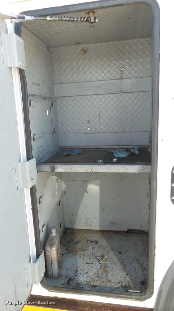 image for item L2369 Auto Crane steel utility bed with crane