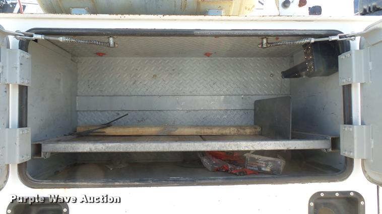 image for item L2369 Auto Crane steel utility bed with crane