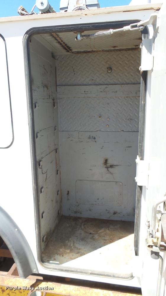 image for item L2369 Auto Crane steel utility bed with crane