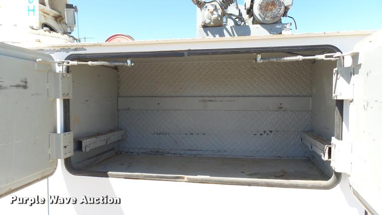 image for item L2369 Auto Crane steel utility bed with crane