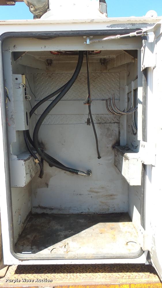 image for item L2369 Auto Crane steel utility bed with crane