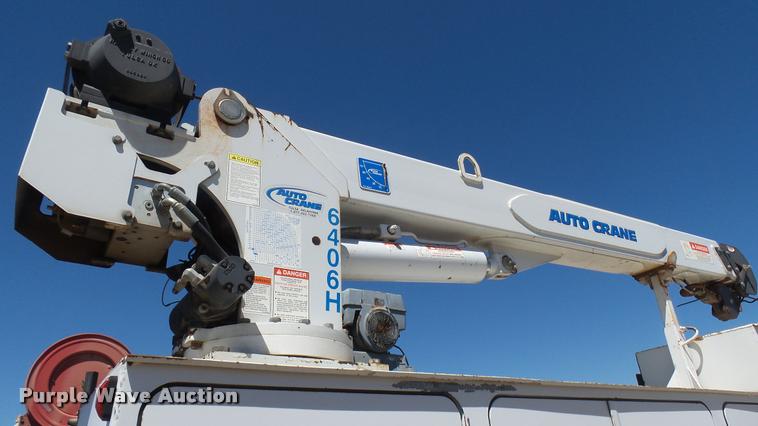 image for item L2369 Auto Crane steel utility bed with crane