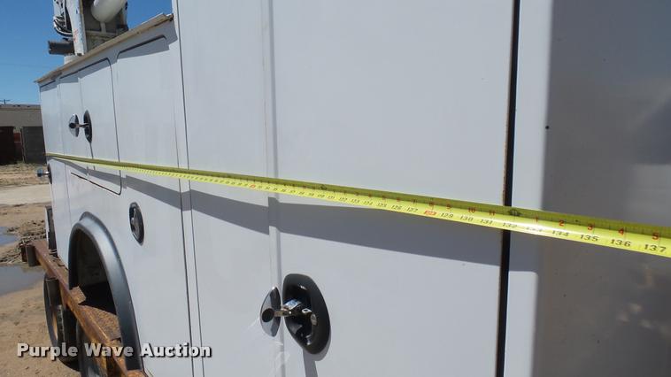 image for item L2369 Auto Crane steel utility bed with crane