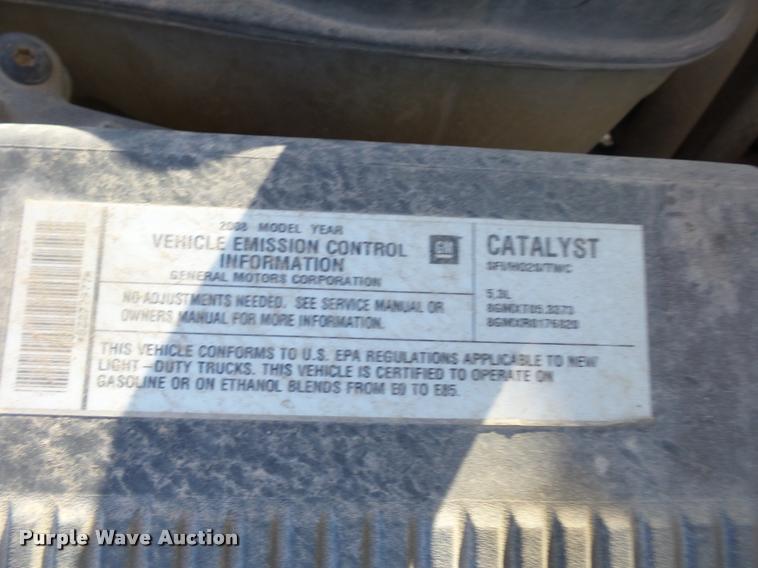 image for item L4681 2008 Chevrolet Silverado 1500 Ext. Cab pickup truck