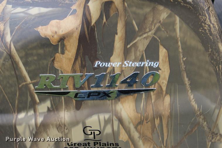 image for item L4997 2014 Kubota RTV1140CPX utility vehicle