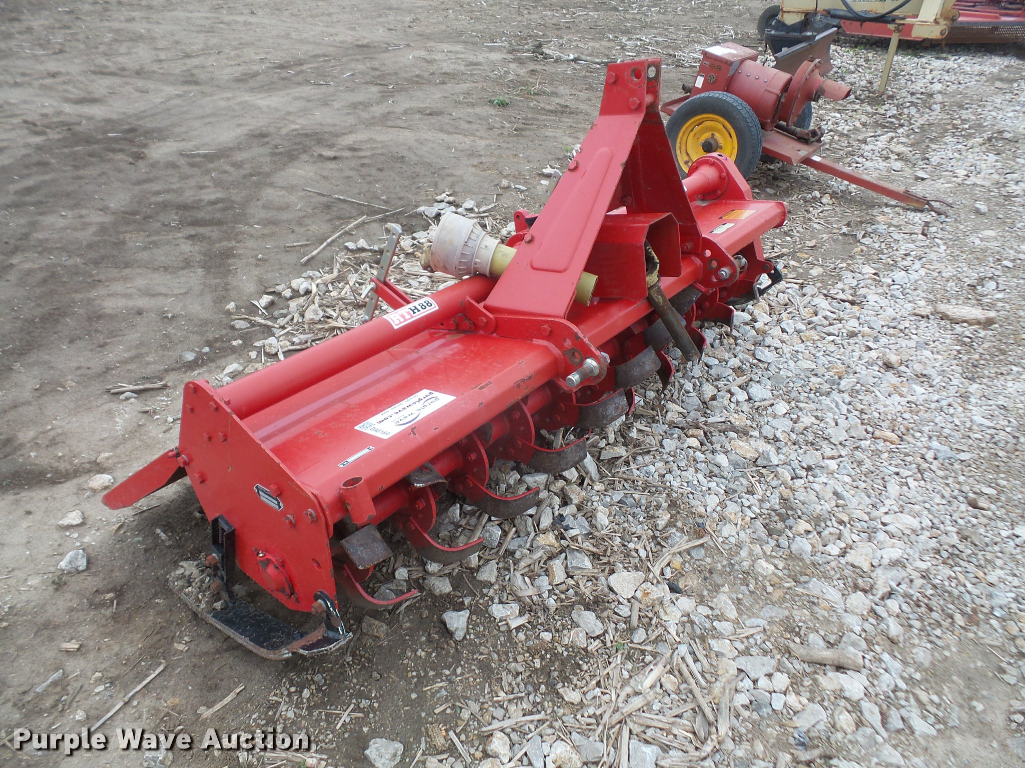 Bush Hog RTH88 tiller in Westphalia, KS Item DA8169 sold Purple Wave