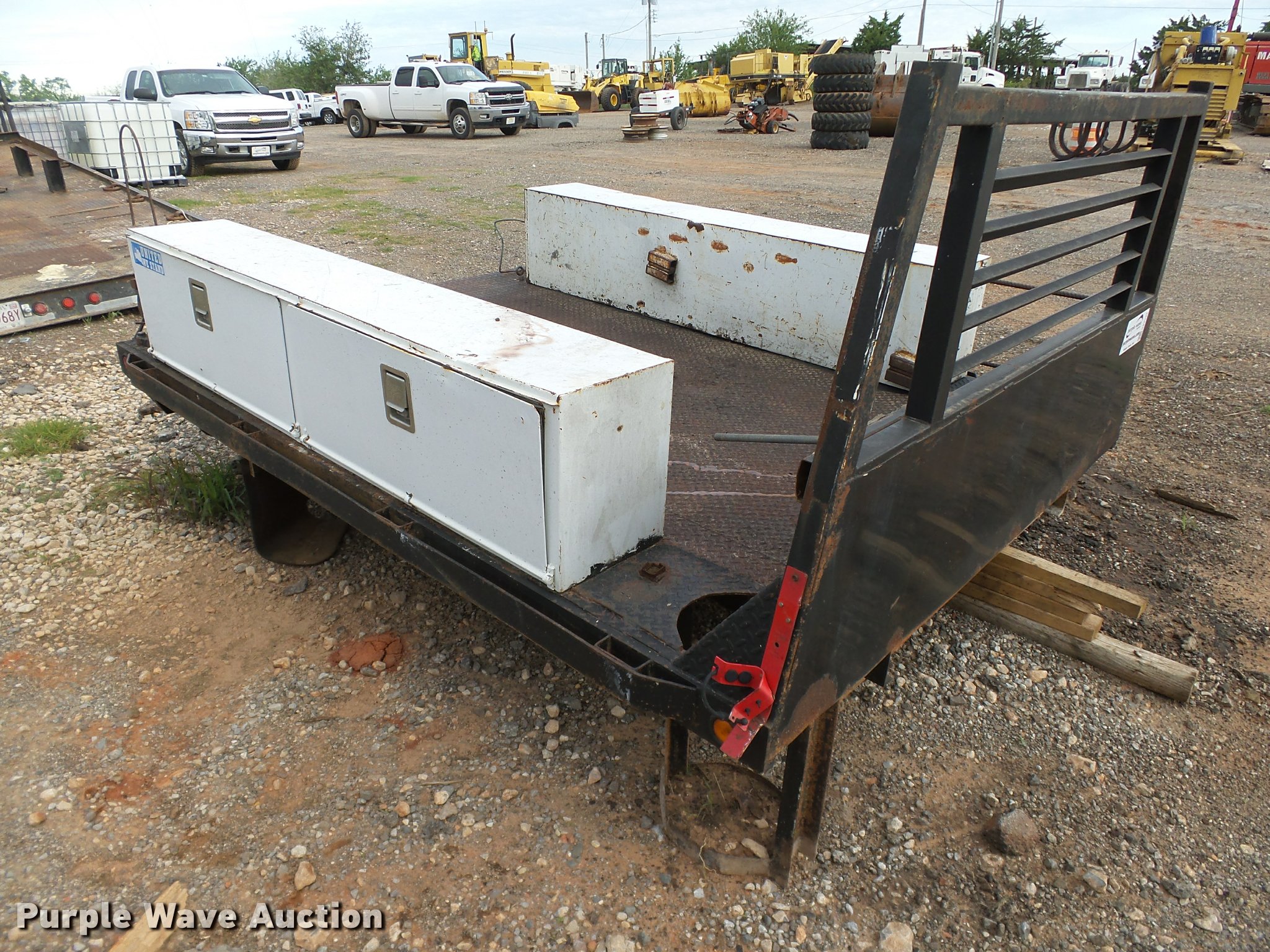 Utility service welding flatbed in Edmond, OK Item DB0222 sold