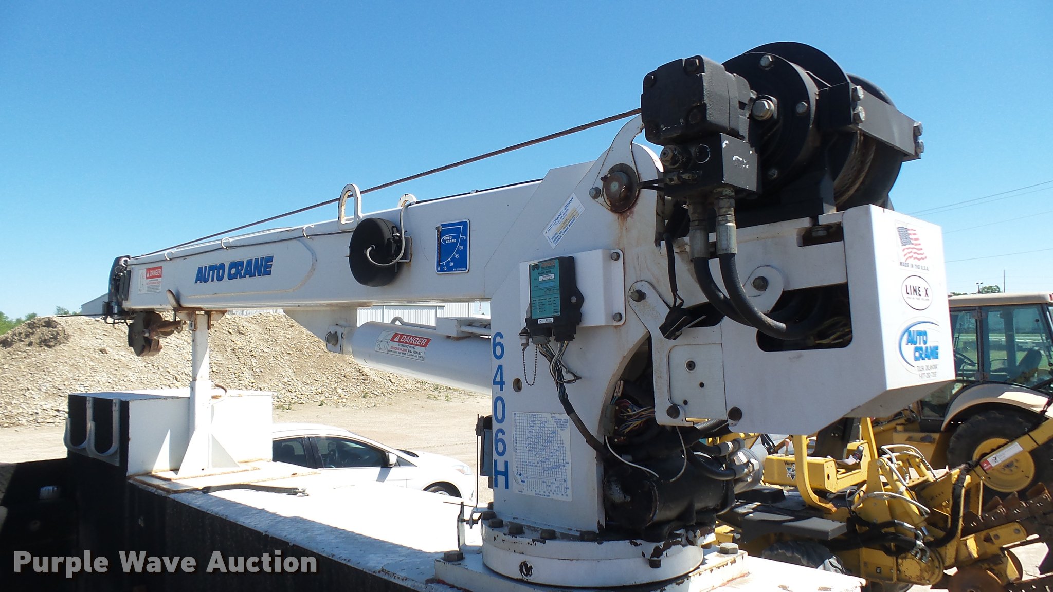 Auto Crane steel utility bed with crane in Wichita, KS Item L2369
