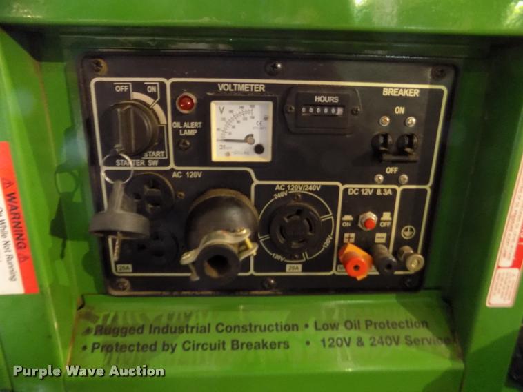 image for item AU9545 Titan 7500 generator